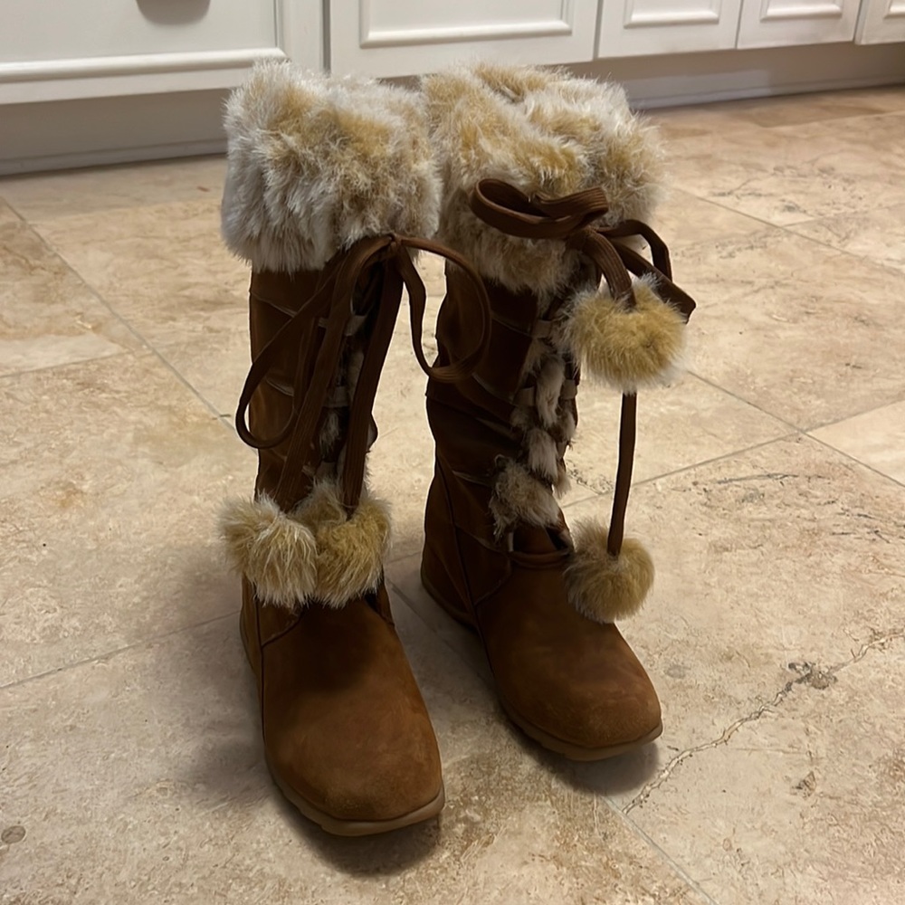Faux Fur Boots